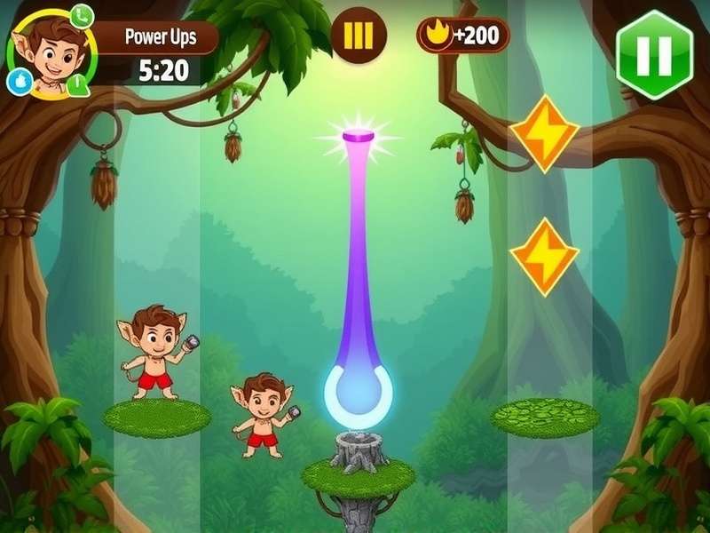 Bheem Jungle Frenzy Gameplay Screenshot